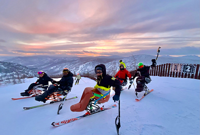 Итоги Всероссийских соревнований по адаптивным горным лыжам