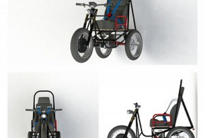 E-On Cycle - первый электромопед для лиц с ограниченными физическими возможностями