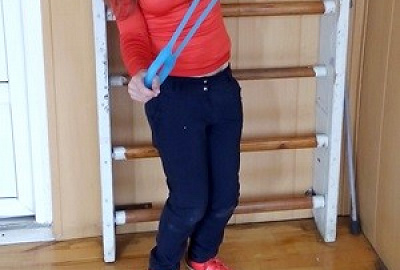 Спортсменка Диана Шамсеева благодарит за помощь