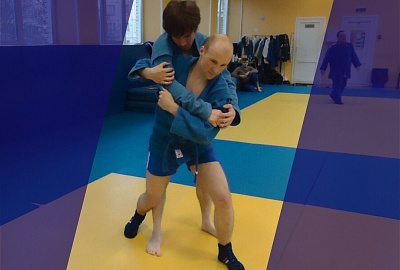 Самбо для незрячих спортсменов