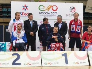 Петербуржец завоевал серебро на Чемпионате Европы по бочча лиц с ПОДА
