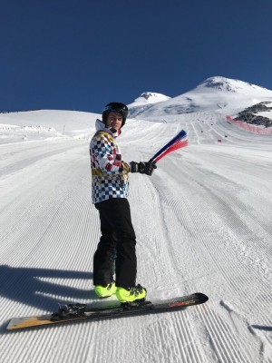 И летом на сноуборде