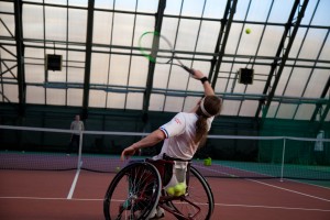 Инвентарь для сборной по теннису на колясках