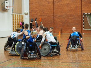 Петербургская команда по регби на колясках сыграла в Финляндии