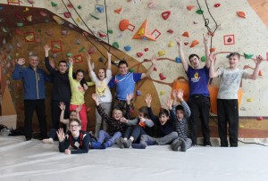 Ученики коррекционной школы «Озерки» приняли участие в мастер-классе по адаптивному скалолазанию