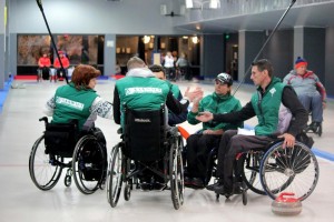 Оперативная помощь петербургской команде по керлингу на колясках