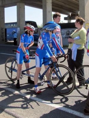 ОАО Банк «ВТБ» поддержал петербургскую велосипедистку