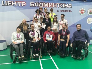 Успехи петербургских парабадминтонистов