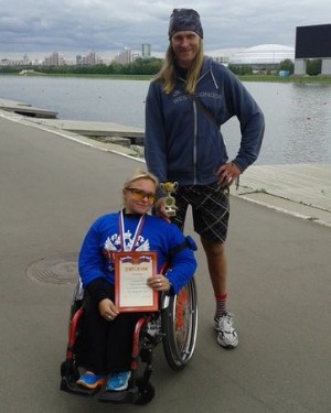 Спасибо за поддержку паралимпийской спортсменки