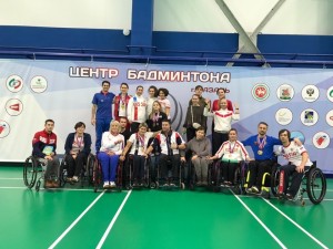 30 медалей в активе петербургских пара-бадминтонистов