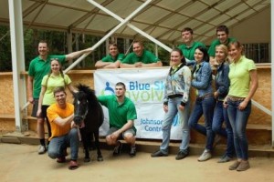 Благотворительный десант «Johnson Controls»