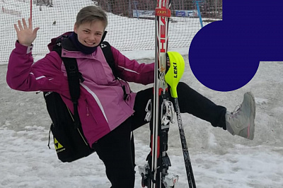 Ваша поддержка необходима горнолыжнице Виолетте Мосензовой