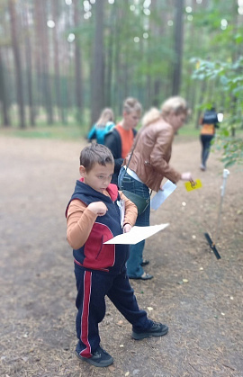 Инклюзивные соревнования по спортивному ориентированию