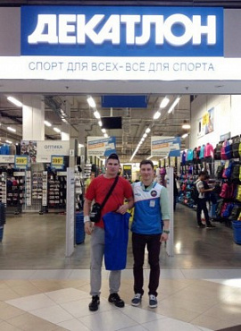 «Decathlon» помог паралимпийцу профессиональной экипировкой