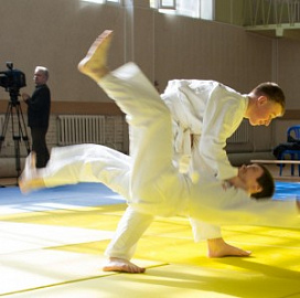 Первый международный турнир специальной олимпиады по Дзюдо