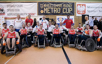 Приобрели табло для команды по регби на колясках