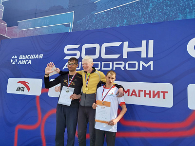 Золото у петербургского легкоатлета!