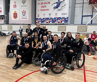 Сборная Петербурга по регби на колясках — серебряный призер Чемпионата России-2025