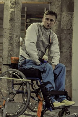 Накануне нового года мы поддержали спортсмена!