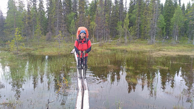 100 км за 4 дня и восхождение на высшую точку Карелии!