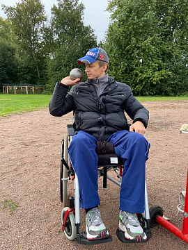 Поддержите легкоатлета с инвалидностью