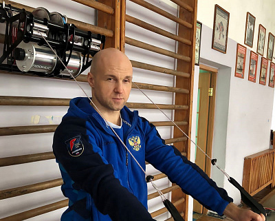 Поддержали незрячих спортсменов