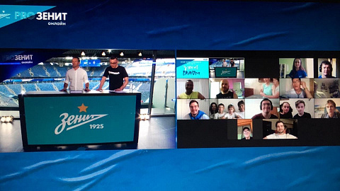 БФ «ТОЧКА ОПОРЫ» поддержал «Зенит» в первой домашней игре после карантина