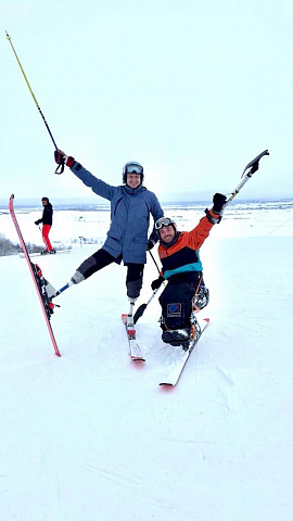 Поддержали развитие нового уникального вида спорта