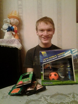 Подарок для Ивана Бакаидова – 15-летнего боччеиста