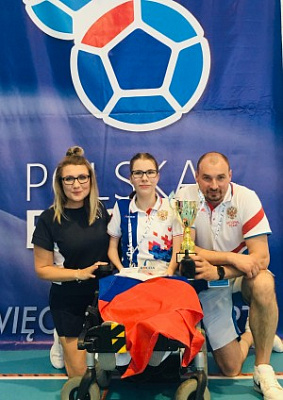 Петербургская спортсменка взяла медали на международном турнире по бочча